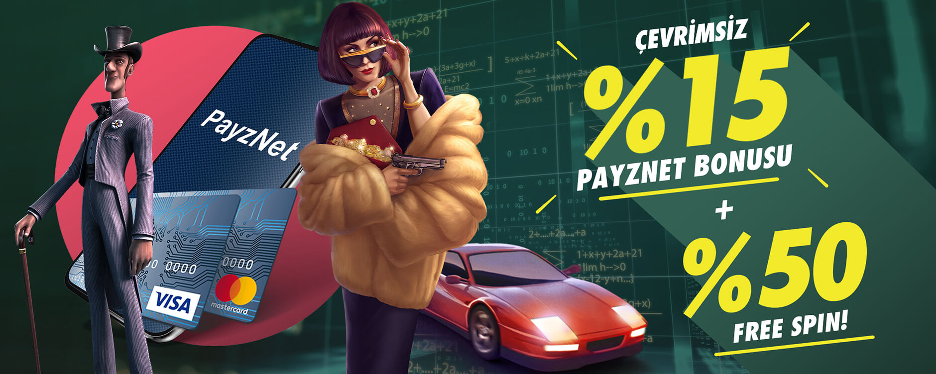 %15 ÇEVRİMSİZ PAYZNET-ANINDA KREDI KARTI BONUSU - %50 FREESPIN 2 04 15 payznet